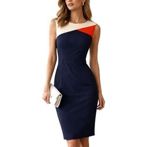 Preen By Thornton Bregazzi Sheath Dress Colorblack Size M Designer Officecore